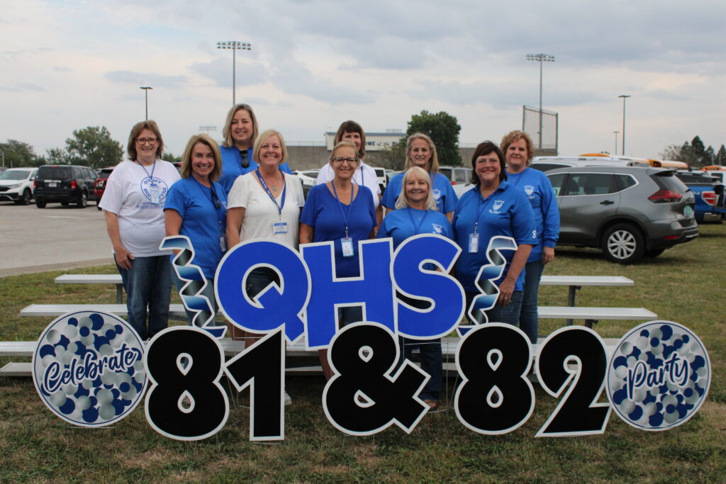 The QHS 1981 & 1982 Class reunion held in the fall of 2022. 