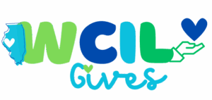 WCIL Gives logo WCIL Gives logo