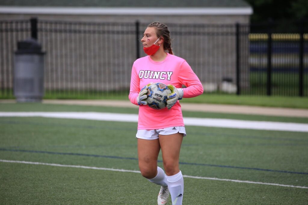 Maddie Hill, QHS Girls Soccer Varsity Goalie.